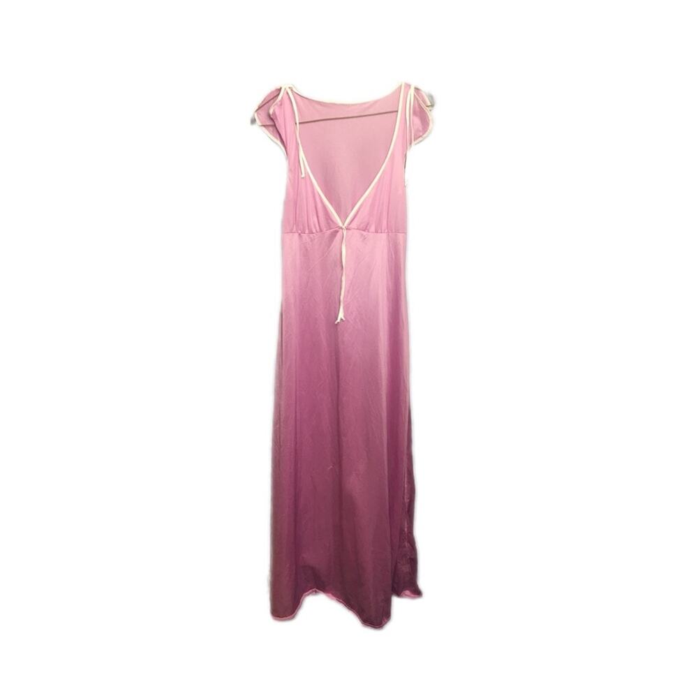 Vintage White & Purple Nightgown